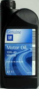 Моторное масло GM(Opel) 15W-40 (1л)