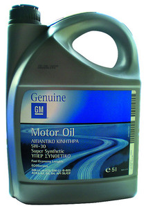 Моторное масло GM(Opel) Longlife SAE 5W30 5(л)